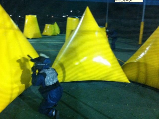  Campo con hinchables 